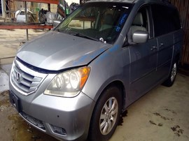 2008 HONDA ODYSSEY, LIGHT BLUE, EX-L MODEL, 3.5L, AT FWD,  A26239